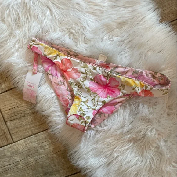 Love Shack Fancy x Hurley Hibiscus Bikini Bottom- XL - Picture 4 of 10